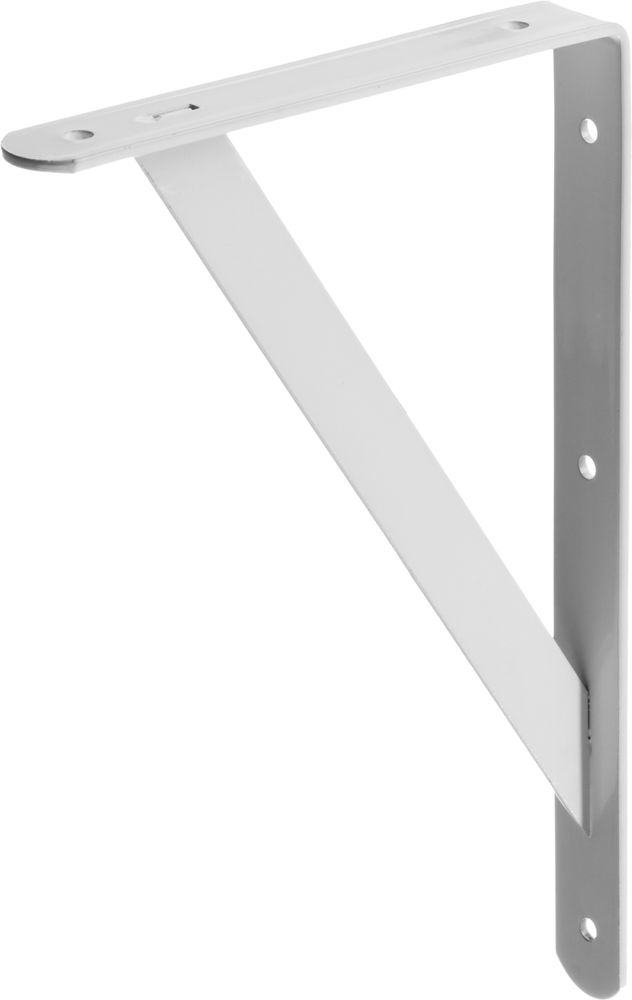 Уголок-кронштейн усиленный 300 х 200 х 30 х 4 мм белый STAYER 37422-1