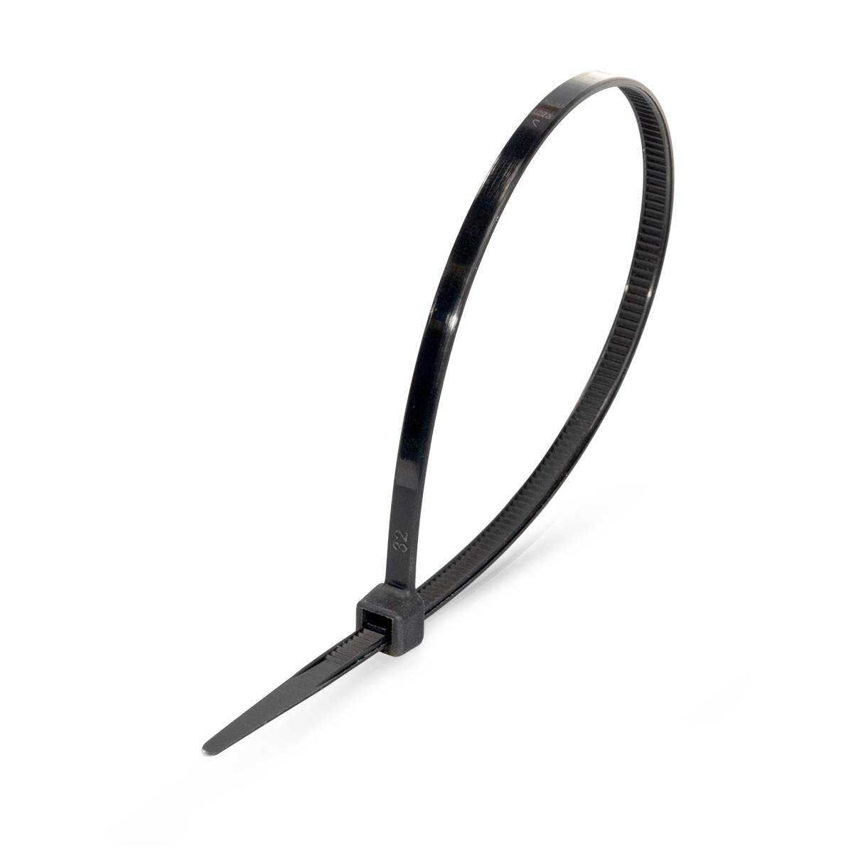 Стяжка нейлоновая НСС «EasyFix» 4х370 (черн) (100шт) (Fortisflex) (89924)