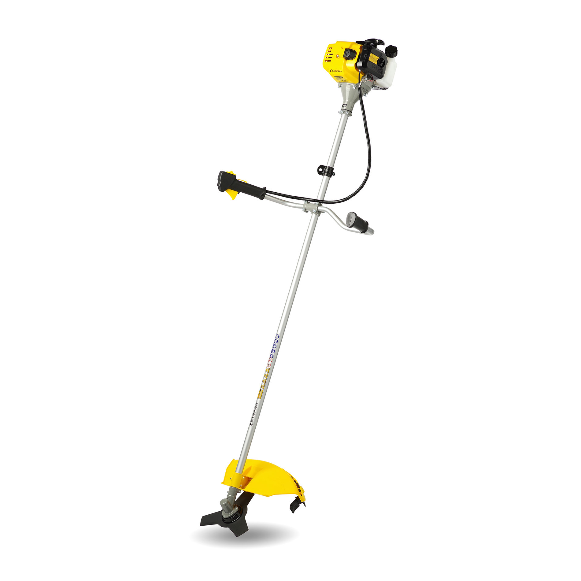 Триммер CHAMPION T343S-2 неразъемн.прям.0,9кВт 32,6см? 6,4кг НТ21+3/255/25,4 U-ручка легкий старт