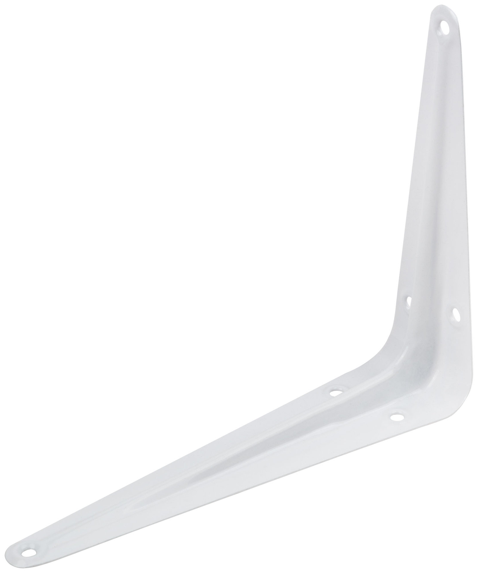 Уголок-кронштейн белый 125х150 мм (0,7 мм) (66021)