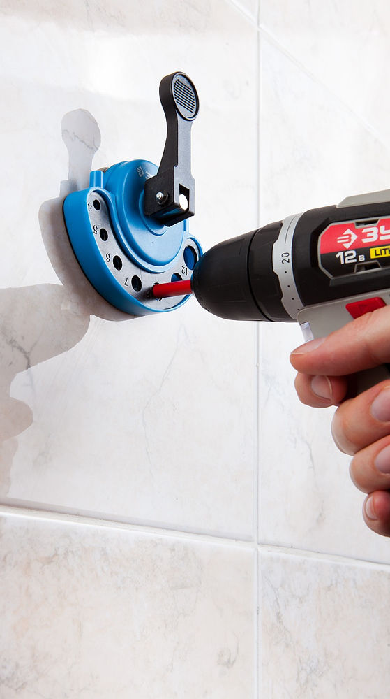 Кондуктор для сверл алмазных трубчатых 4–12 мм ЗУБР Профессионал 29853