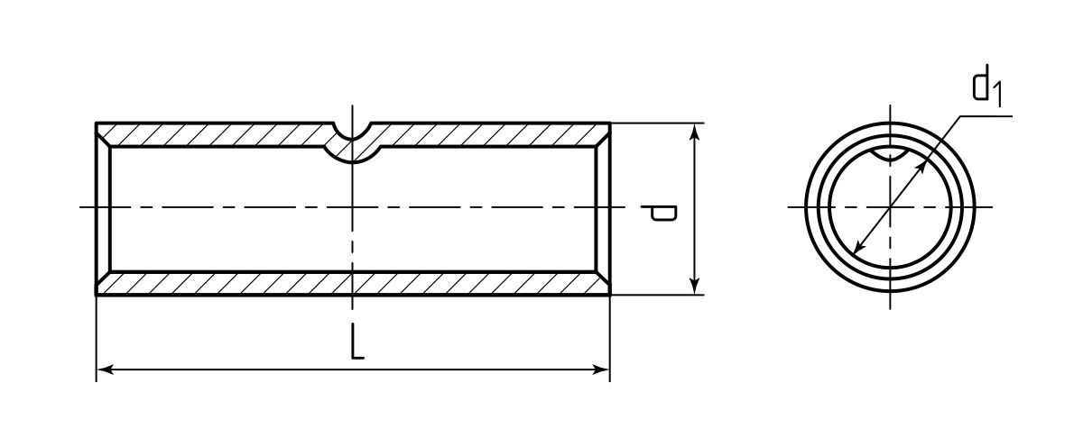 Гильза кабельная ГМЛ(DIN)-400 (КВТ) (65265)