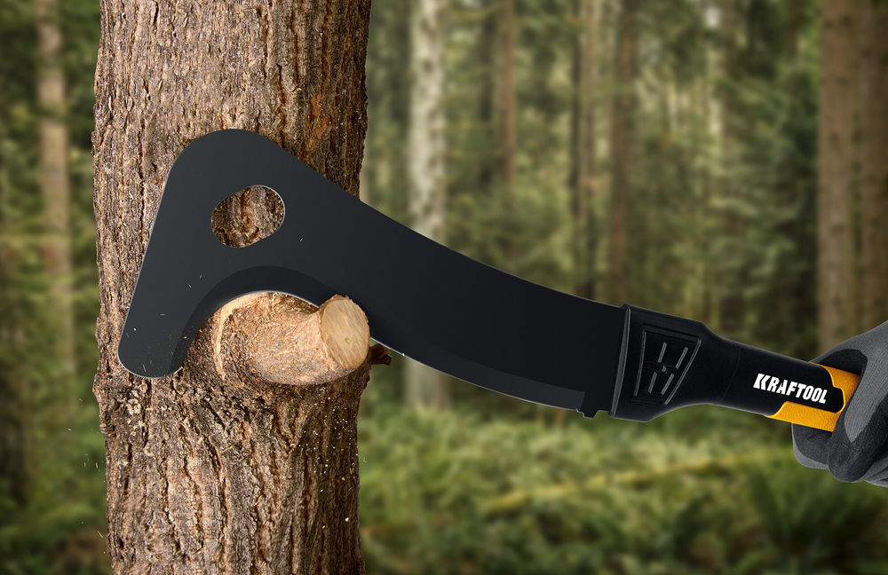 Садовый компактный секач Brush AXE, 255/500 мм KRAFTOOL 20805