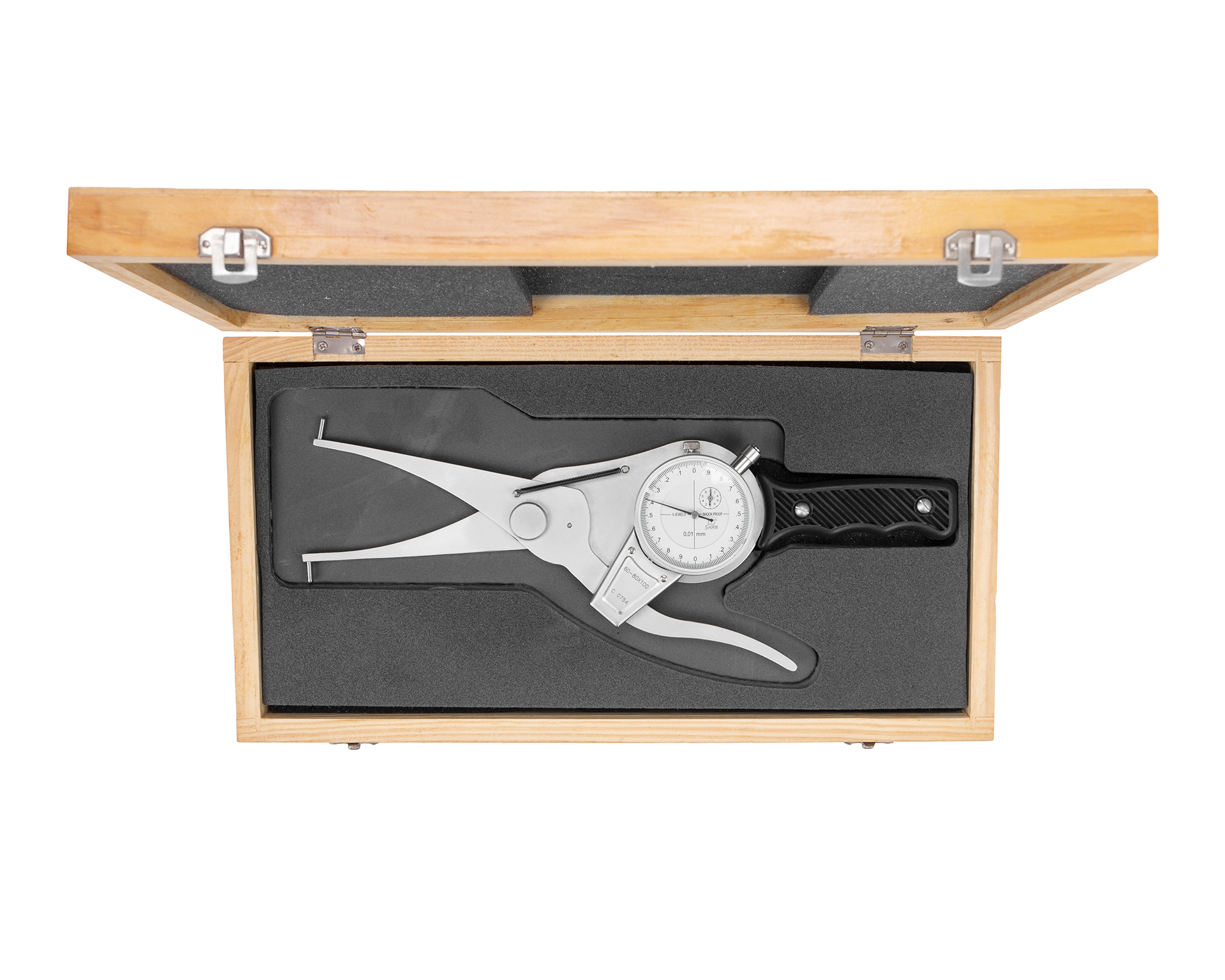 Кронциркуль индикаторный 60-80мм (L=100) 0.01 д/внутренних измерений SHAN