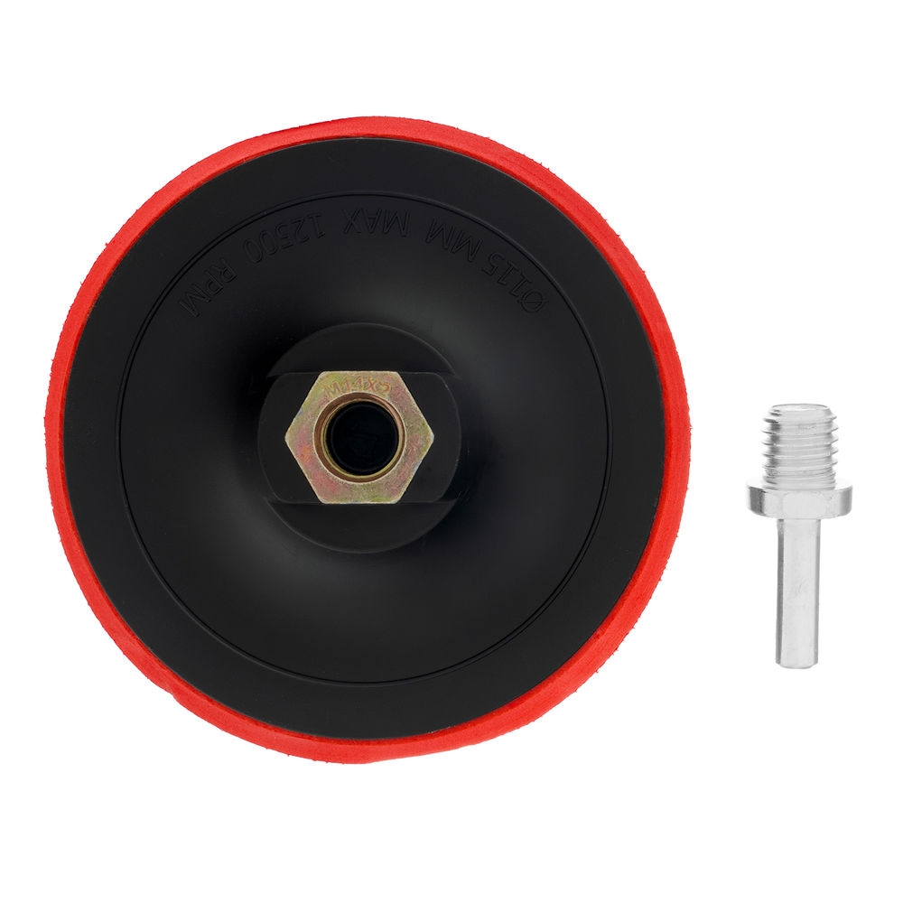 Насадка для дрели и УШМ с липучкой, 115 мм Matrix (76218)