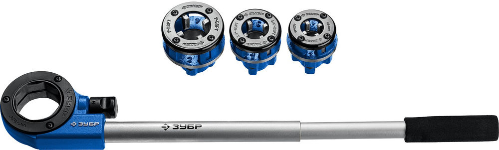 Набор клуппов с трещоткой №3 Профессионал ЗУБР 28270-H3