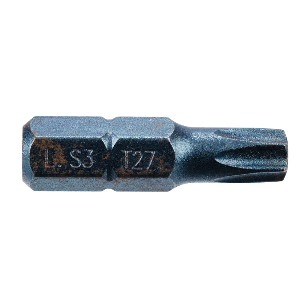 Бита, с шестигранным хвостовиком, 1/4, T27, 25 мм, усиленная, 1 шт, Licota, S3TX102527