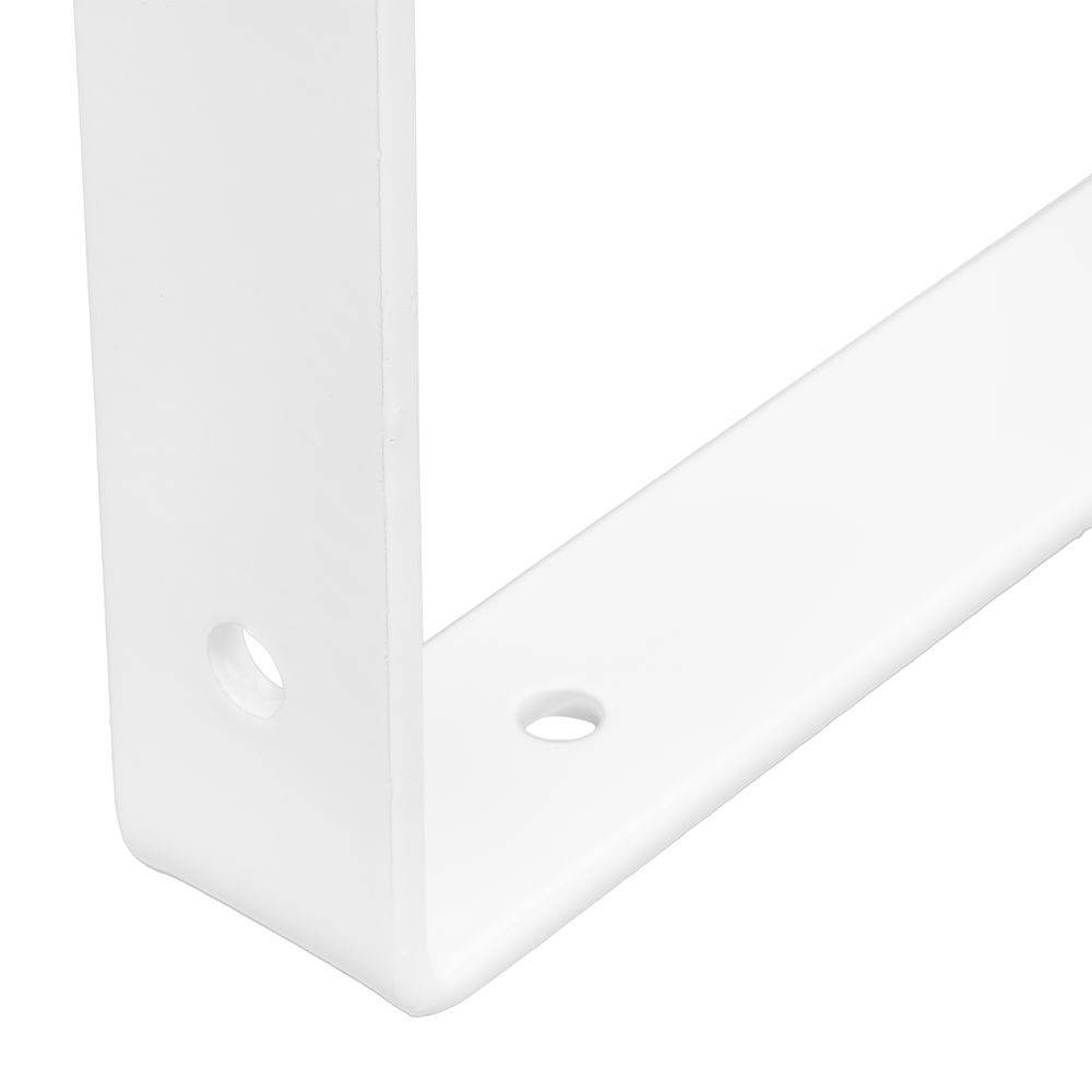 Кронштейн усиленный, 300 х 200 х 30 х 4 мм, белый Сибртех (94046)