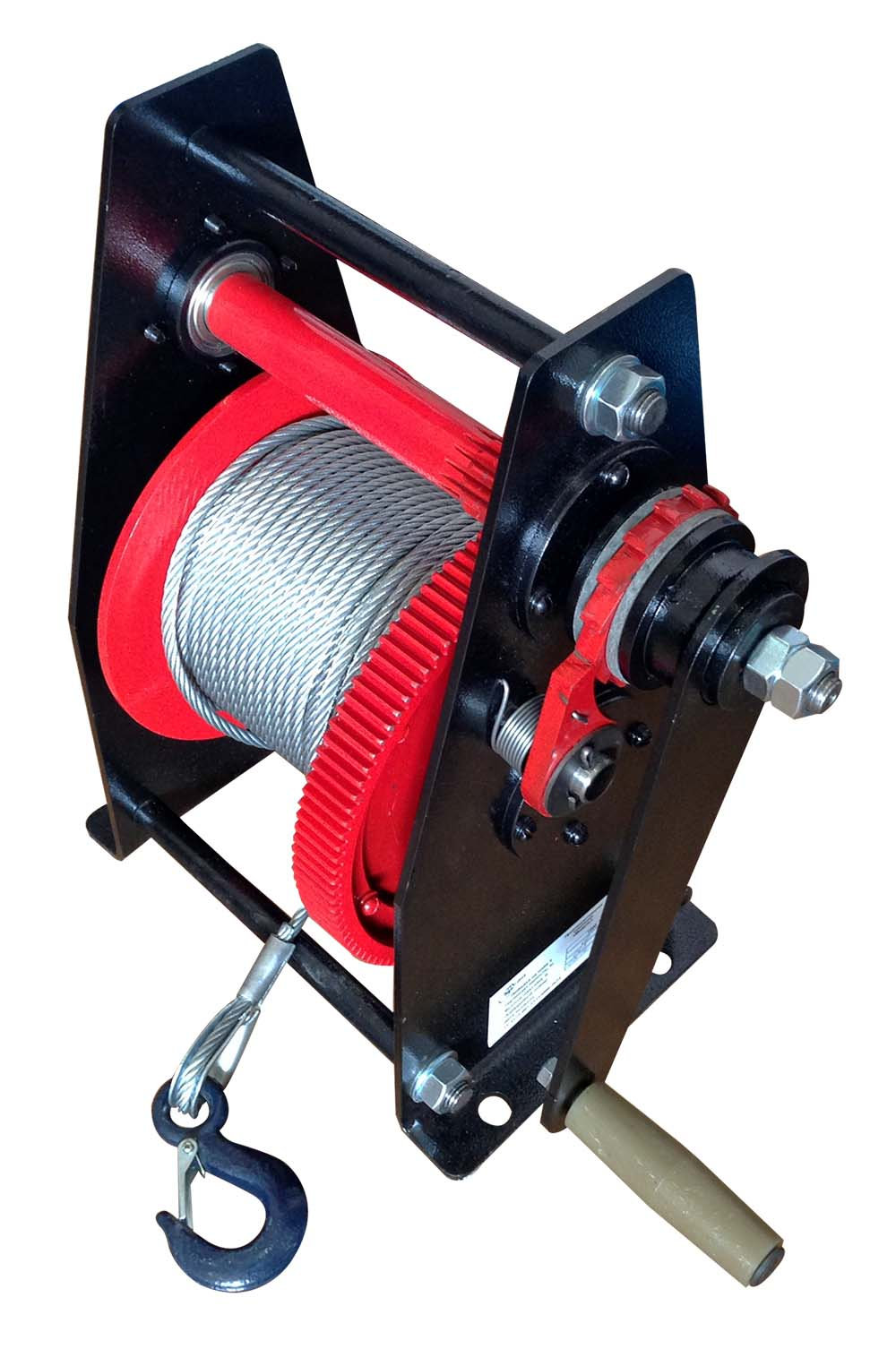 Лебедка ручная TOR ЛР-1,5 40 м (1001194)