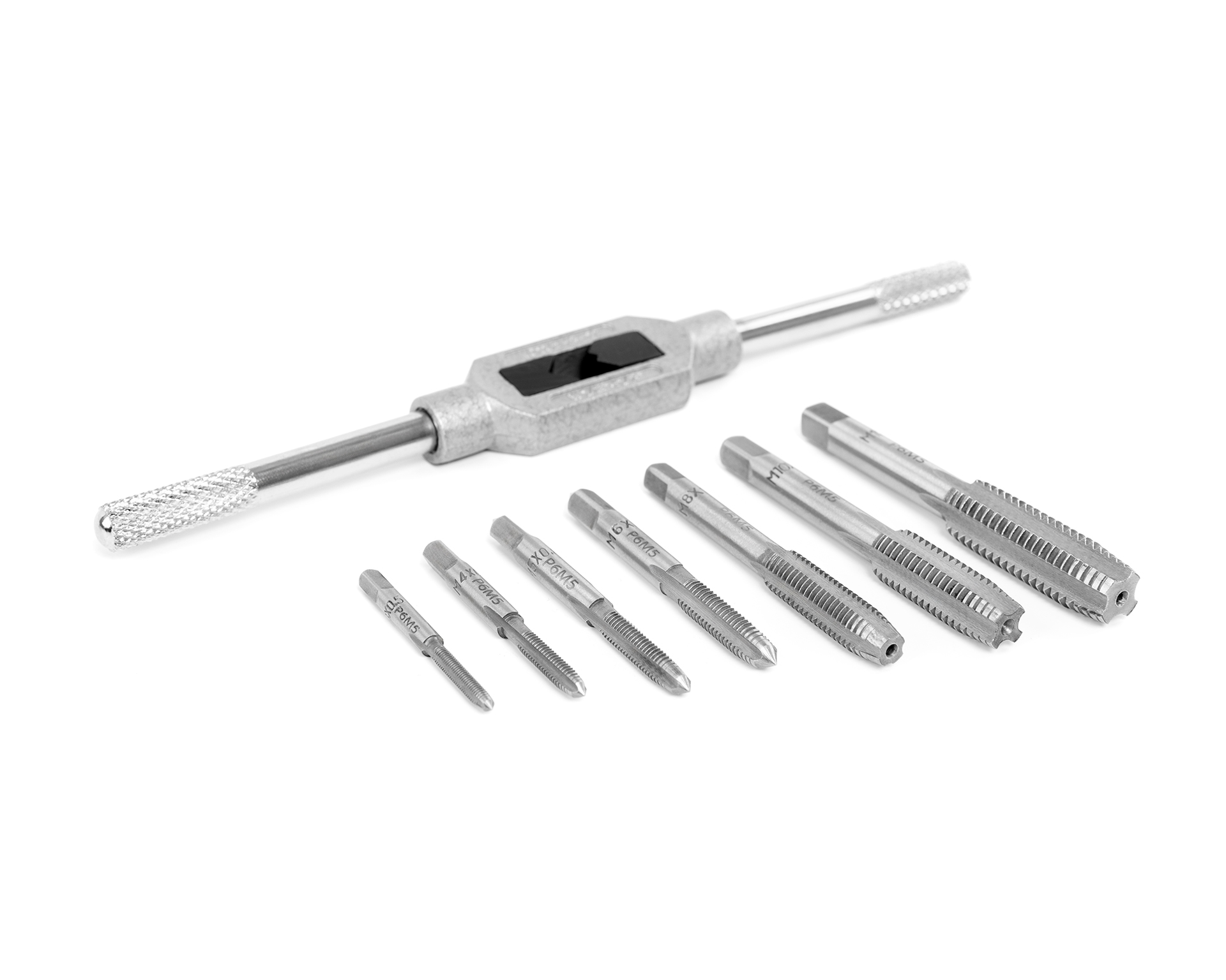 Набор метчиков и плашек М3-М12 16 предметов HORTZ