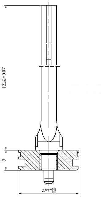 ЗУБР Т55/300, сменный боек для нейлера-степлера 31937, Профессионал (31937-PK)
