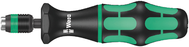 Отвёртка-битодержатель динамометрическая 1.2 Нм для серийных операций патрон Rapidaptor 1/4 D6.3/F6.3 Pre-Set Kraftform серия 7461 Wera WE-074716