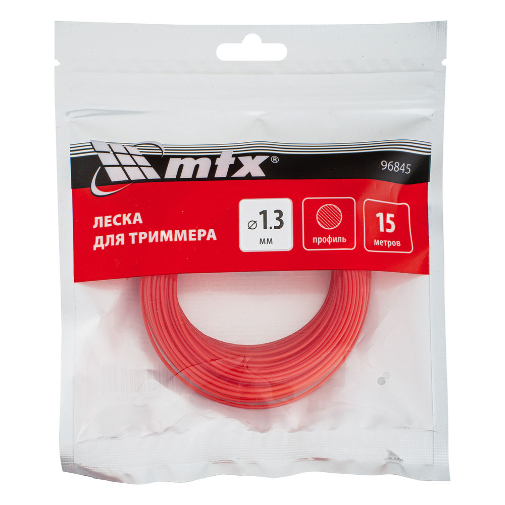 Леска для триммера круглая 1,3 мм х 15 м MTX (96845)