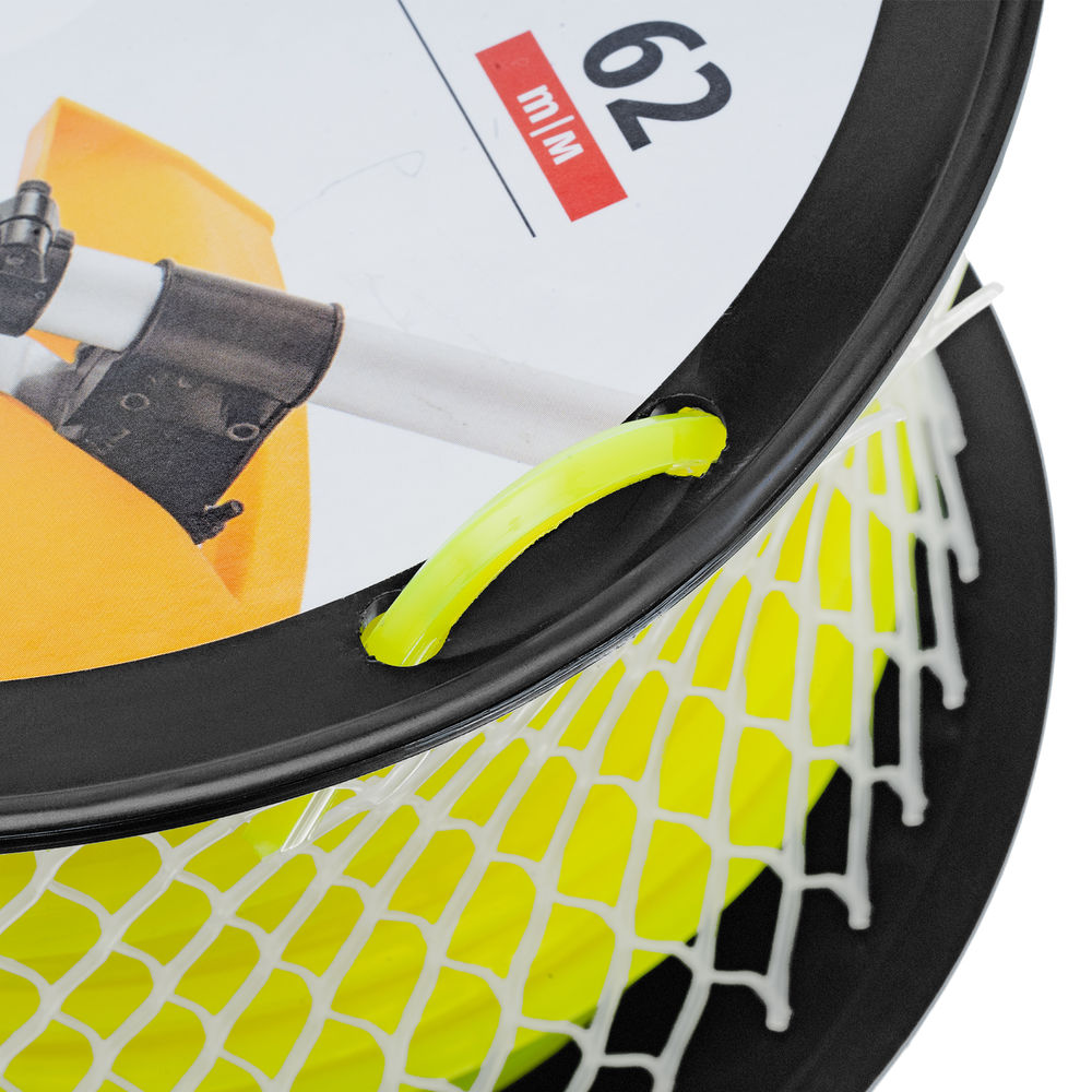 Леска для триммера квадрат, 4,0мм х 62м, на DIN катушке FLEX CORD Denzel (96295)