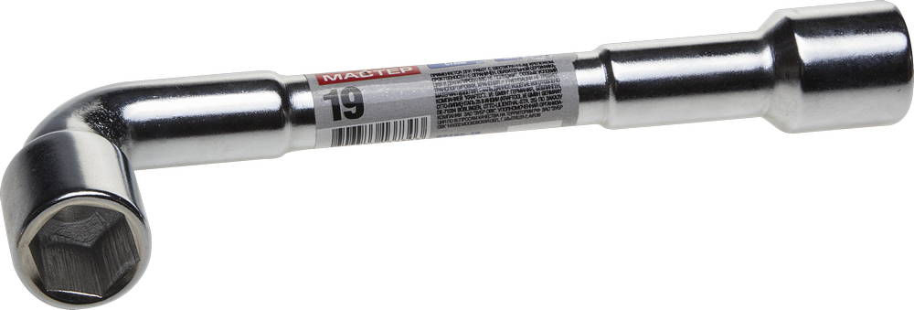 Ключ торцовый Г-образный 19 мм ЗУБР 27185-19