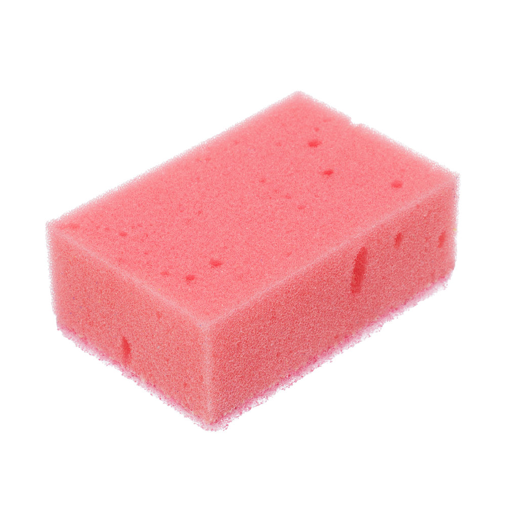 Губки для посуды Coral, 95 x 64 x 36 мм, 4 шт, Home Palisad (923585)