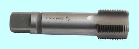 Метчик G 1 1/8 Р6М5 трубный цилиндрический, м/р. (11 ниток/дюйм) ГОСТ 3266 CNIC