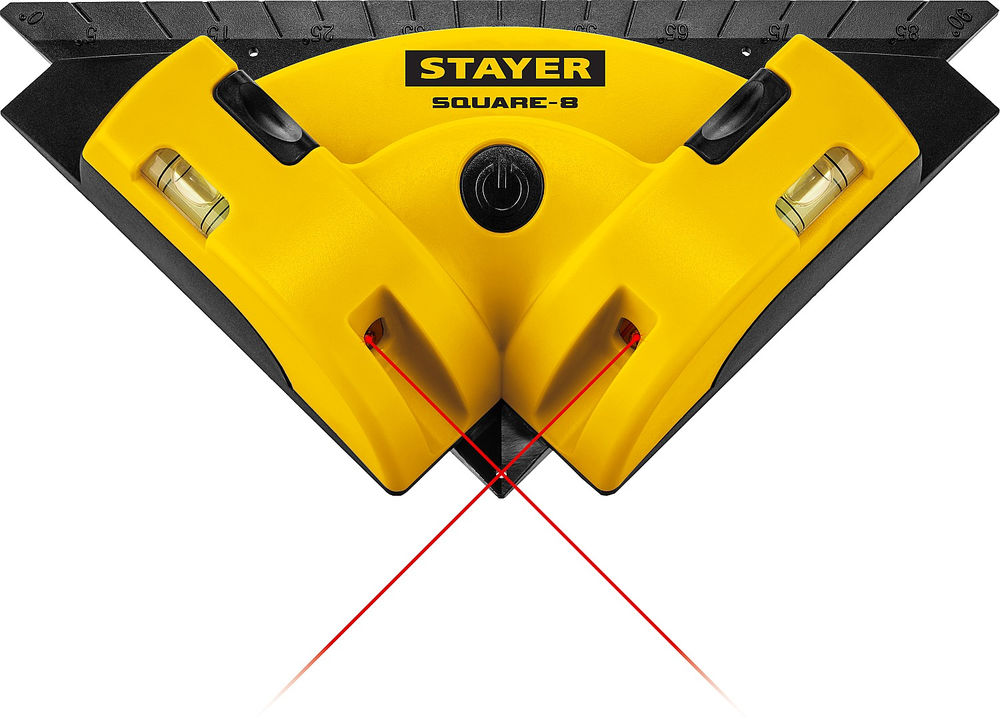 Угольник лазерный для кафеля 8 м STAYER Professional 34928