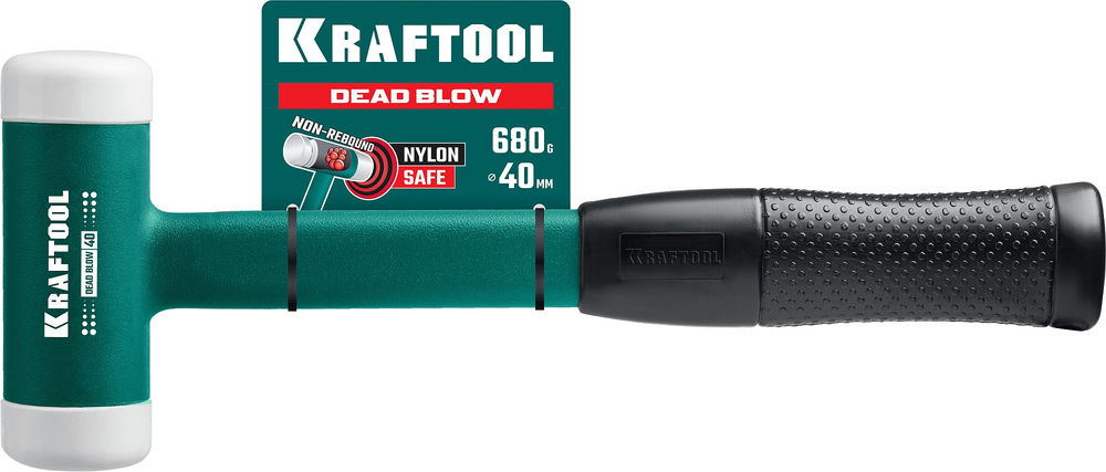 Безынерционный молоток Dead Blow, 40 мм, 680 г KRAFTOOL 2078-40