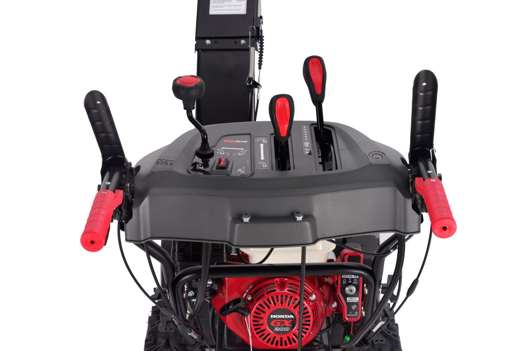 Снегоуборщик (снегоотбрасыватель) бензиновый EVOline SBG 610 HE (Honda)