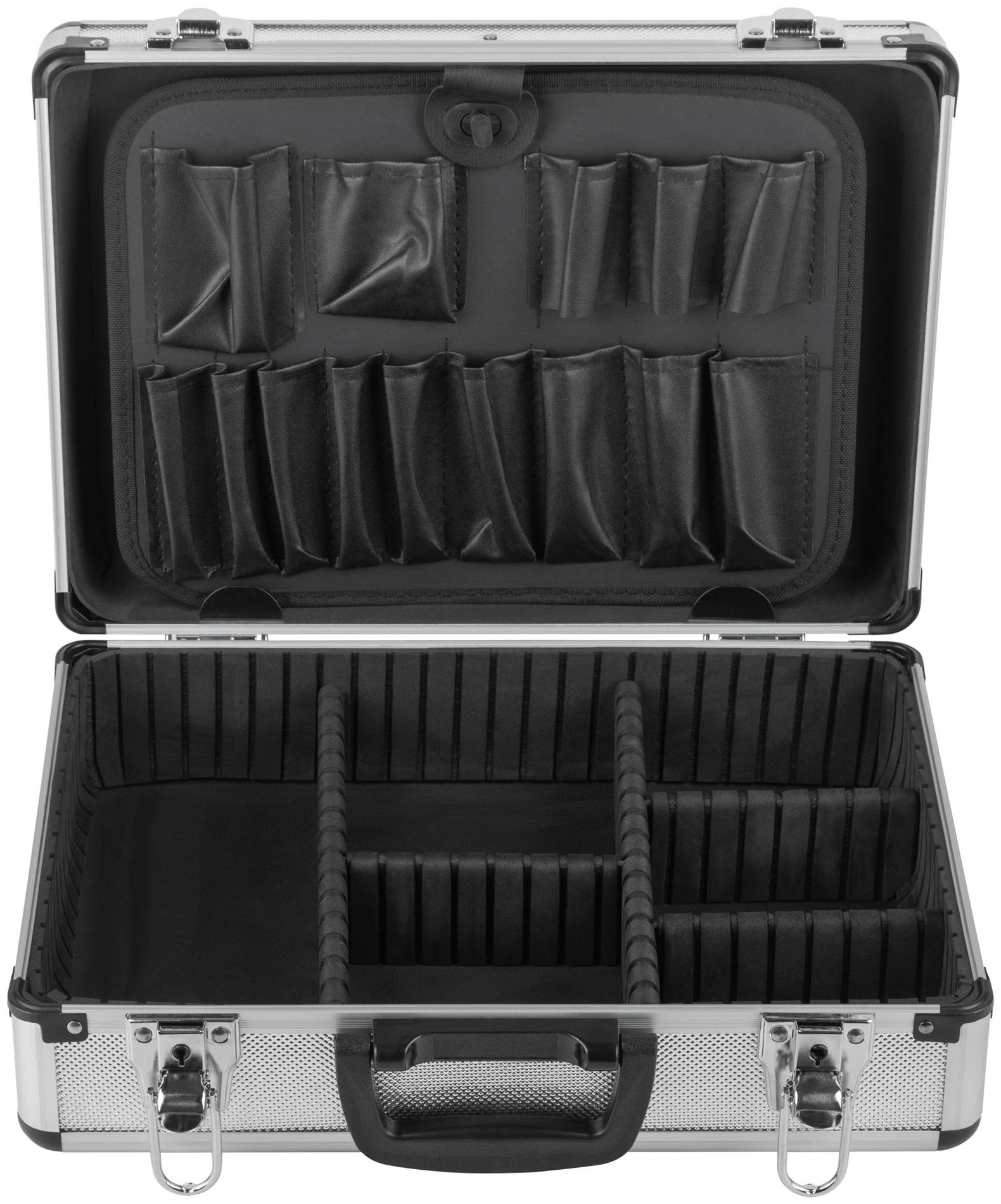 Ящик для инструмента алюминиевый 380х270х120 мм (65618)