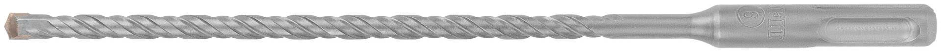 Бур по бетону SDS PLUS, Профи, W-образная вставка, двойная спираль, 6 х 210 мм (32813)