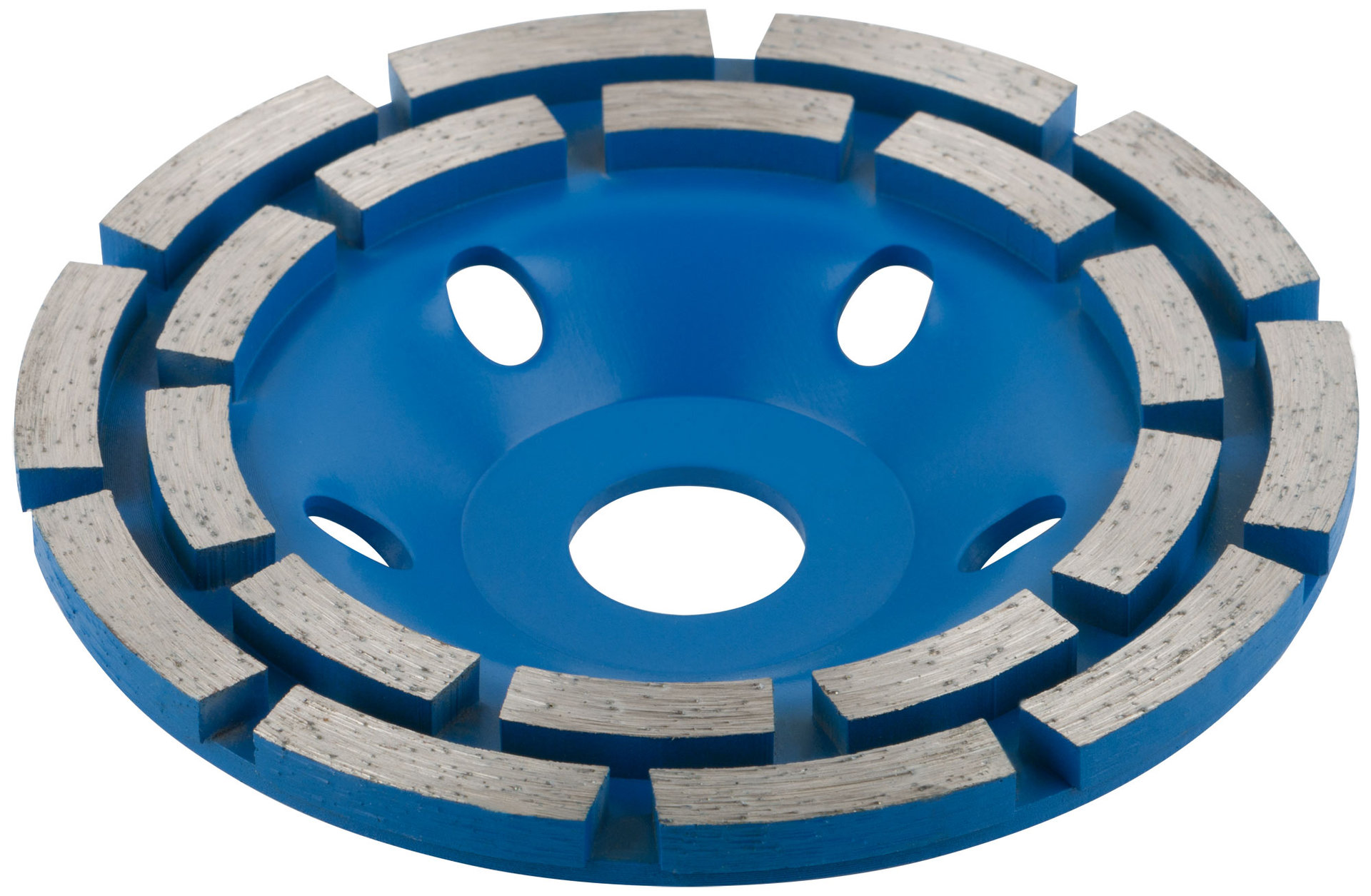 Диск алмазный шлифовальный, посадочный диаметр 22,2 мм, два ряда сегментов 125 мм (39518М)
