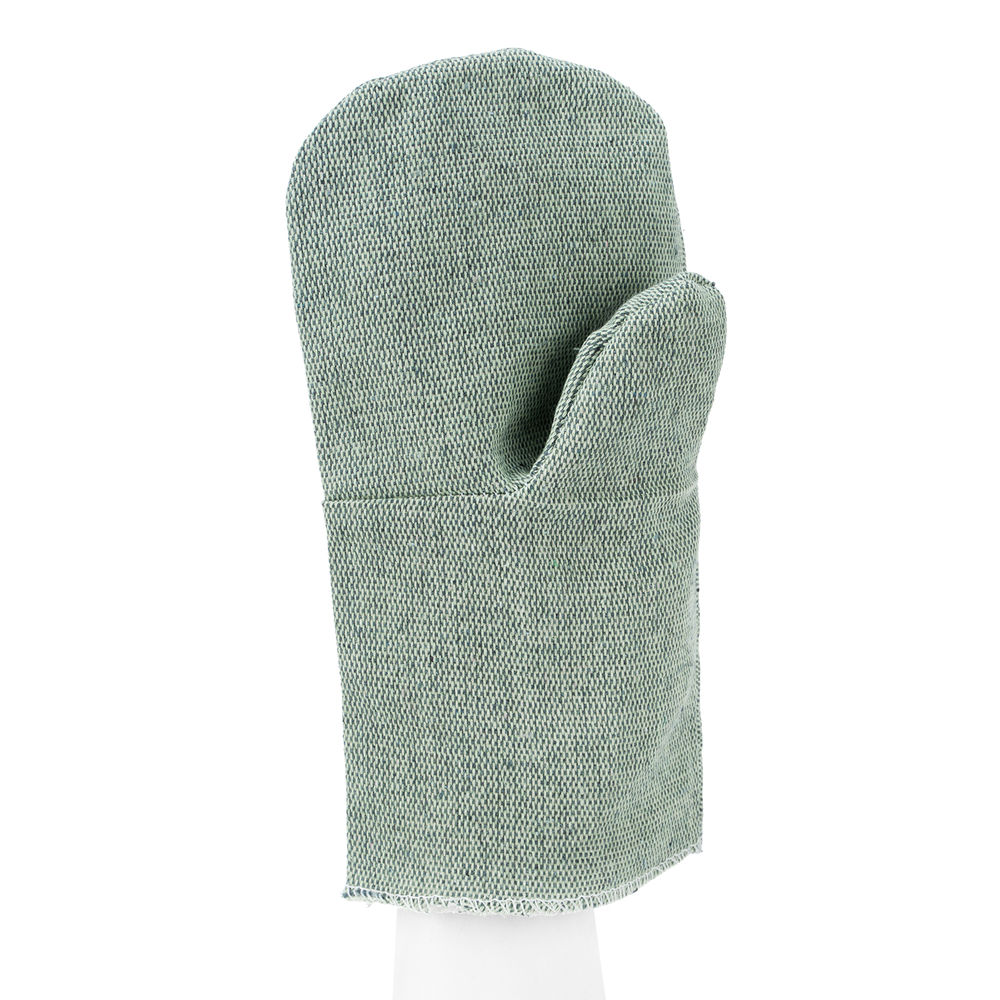 Рукавицы брезентовые огнеупорные, одинарный наладонник, 2 размер Сибртех (68127)