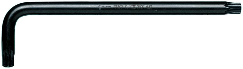 Г-образный ключ TX 15 x 90 мм с фиксацией TORX HF BlackLaser серия 967 L Wera WE-024163