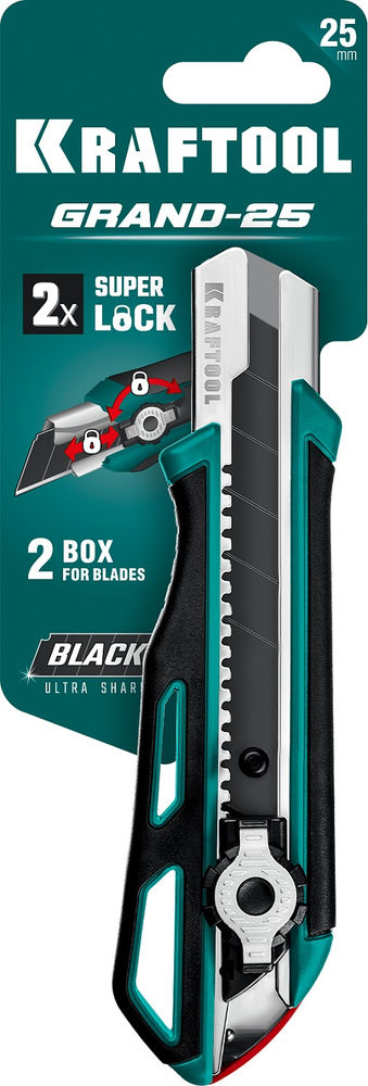 Нож 25 мм с сегментированным лезвием Grand-25 KRAFTOOL 09190