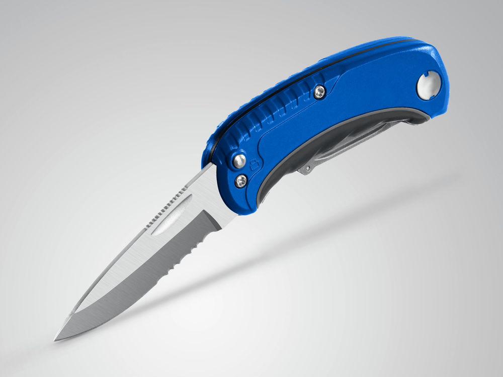 Универсальный складной нож 2-в-1 с трапециевидным лезвием технический ЗУБР Компакт-2-А24 09227