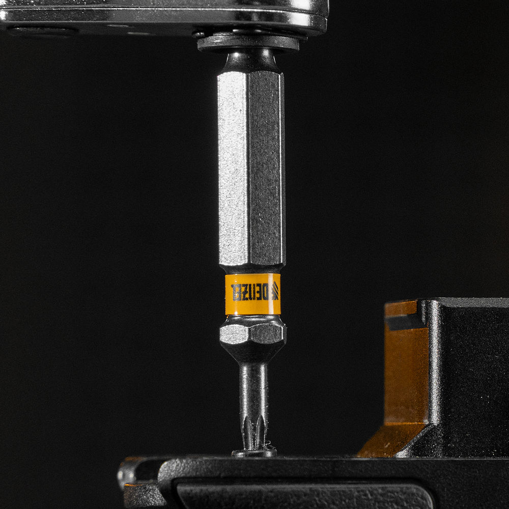 Бита TX 8х50, сталь S2, шестигранный профиль, 10 шт. Е 6,3 Denzel (11666)