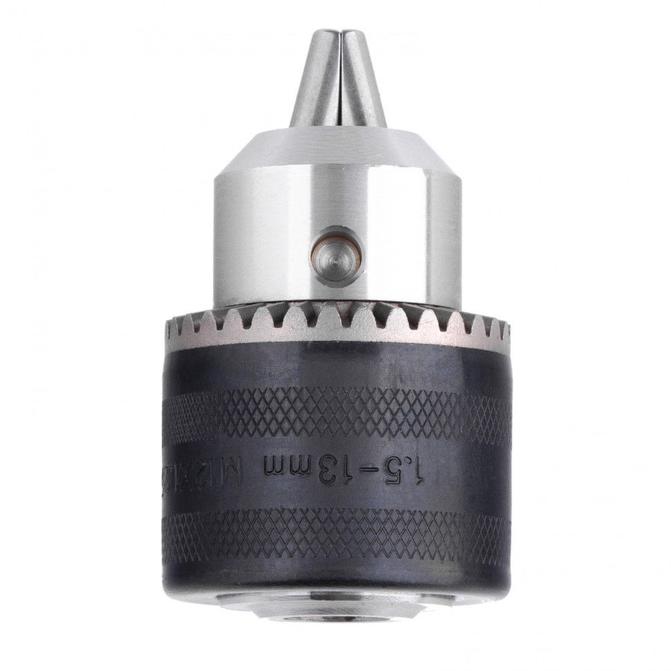 Патрон для дрели ключевой, 1.5-13 мм, М12 х 1.25, адаптер SDS Plus Сибртех (168257)