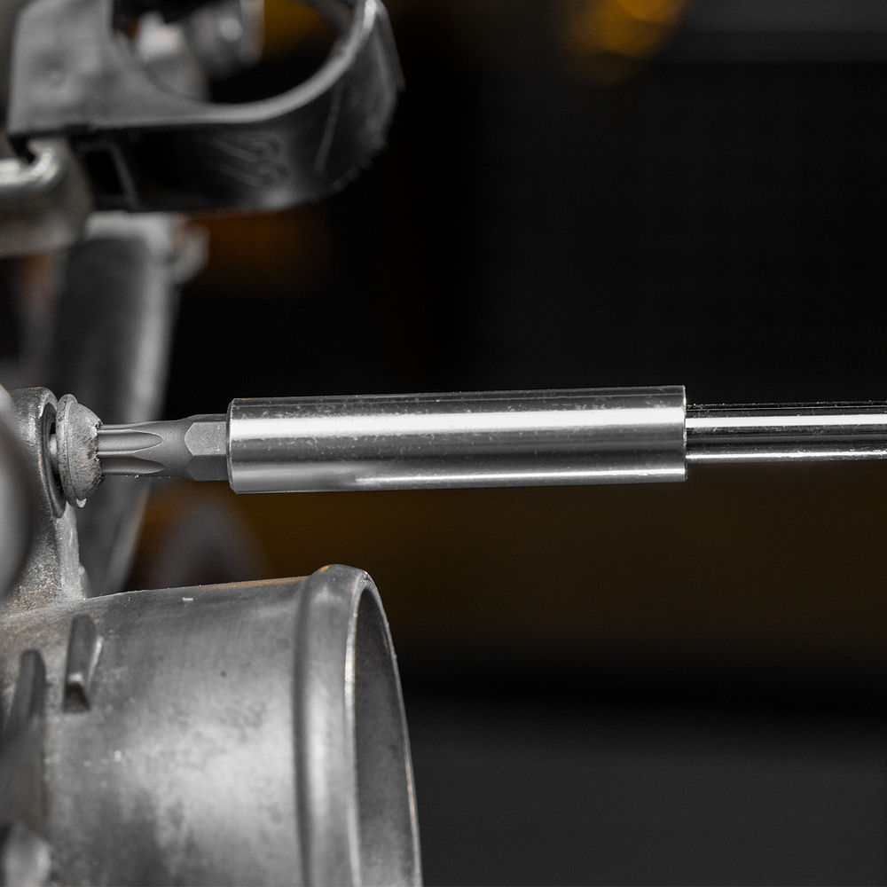 Набор инструментов, 1/2, 1/4, 3/8, CrV, S2, пластиковый кейс, 216 предметов Denzel