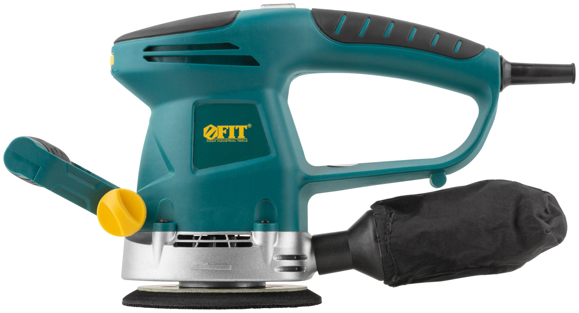 Шлифмашина эксцентриковая 480 Вт; 4000-14000 об/мин; 125 мм; 2 кг; липучка; коробка (80585)