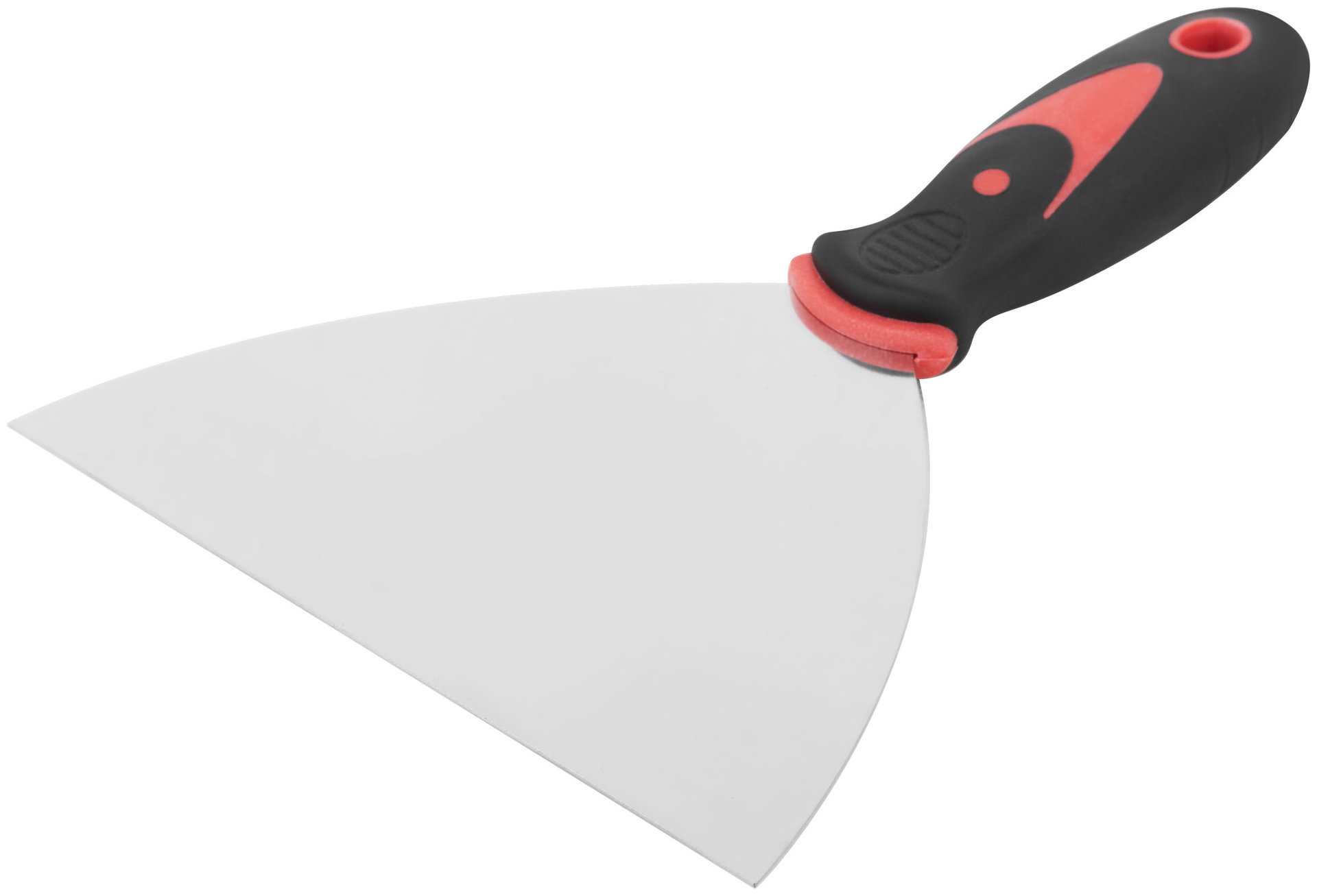 Шпатель, нерж.сталь, прорезиненная ручка 6 (150 мм) (06708)