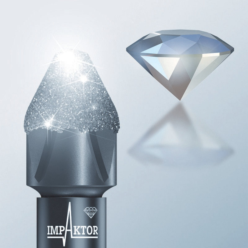 867/1 IMP DC Impaktor TORX Бита ударная, алмаз, 1/4 C6.3, TX 10 x 25 мм (WE-057628)
