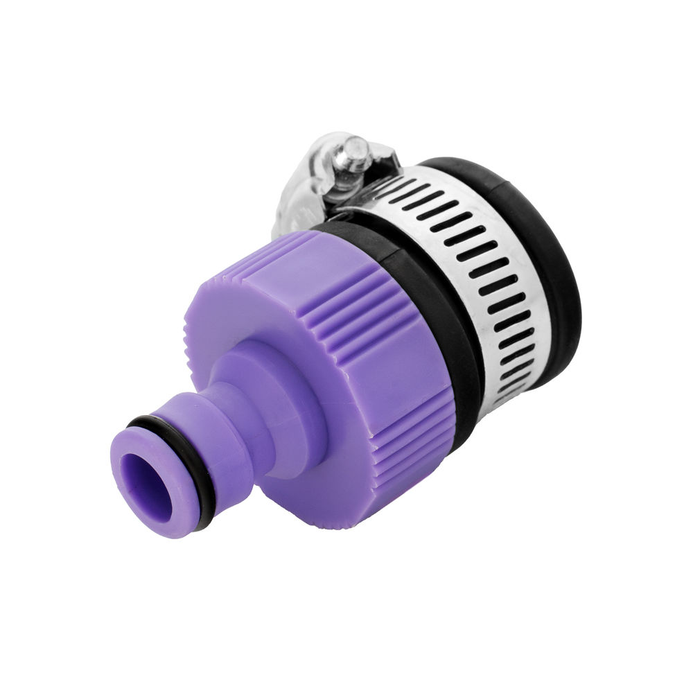 Адаптер пластмассовый, 3/4 с внешним хомутом Palisad (65760)