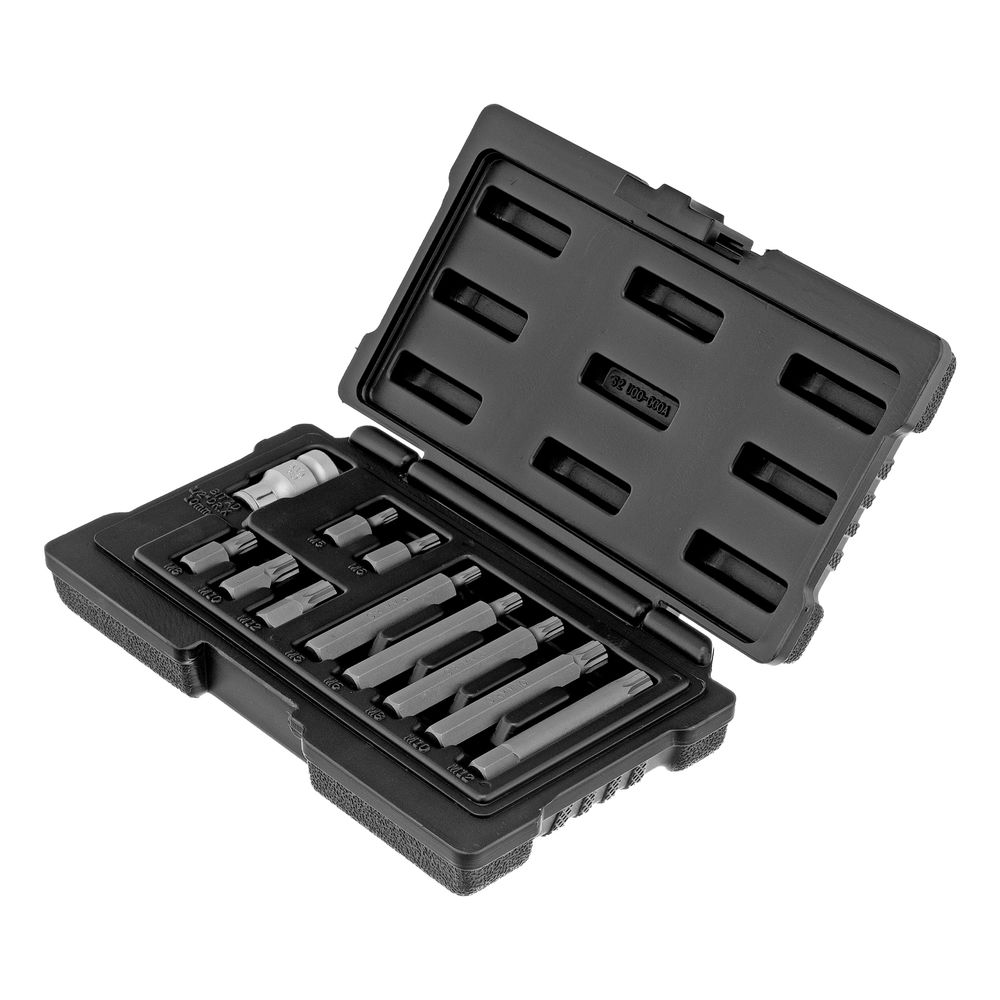 Набор бит SPLINE, шестигранный хвостовик 1/2, CrV, 10 мм, 11 предметов Stels (11312)