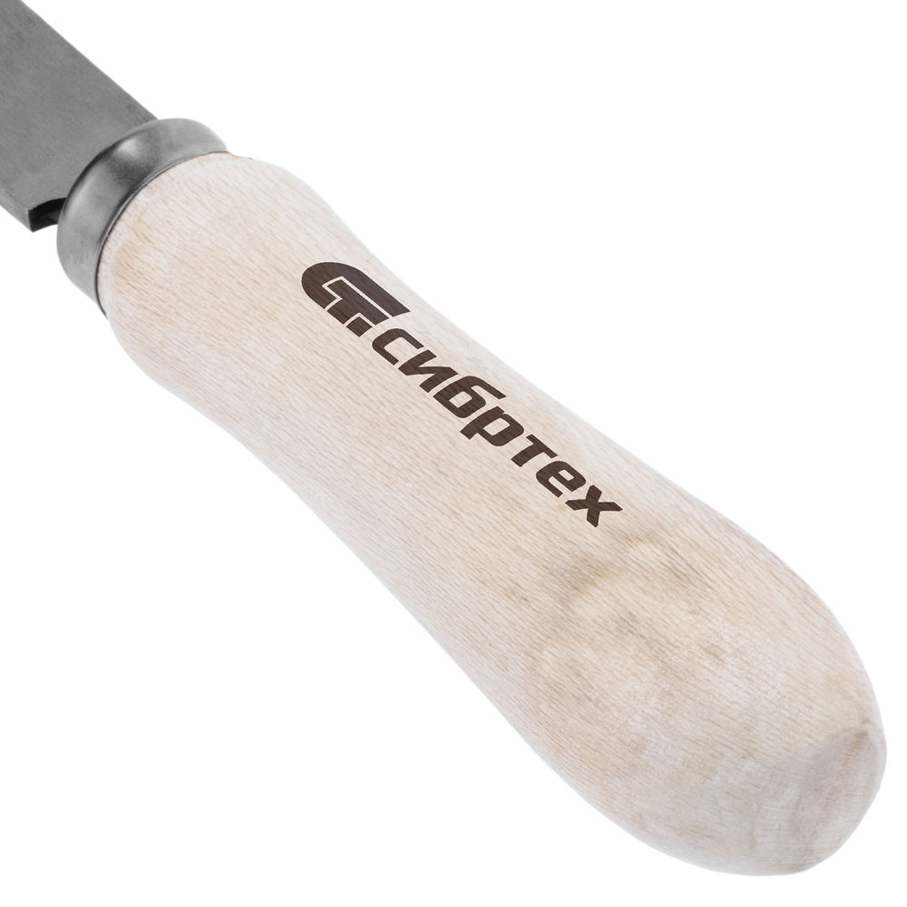 Напильник плоский, 150 мм, деревянная ручка Сибртех