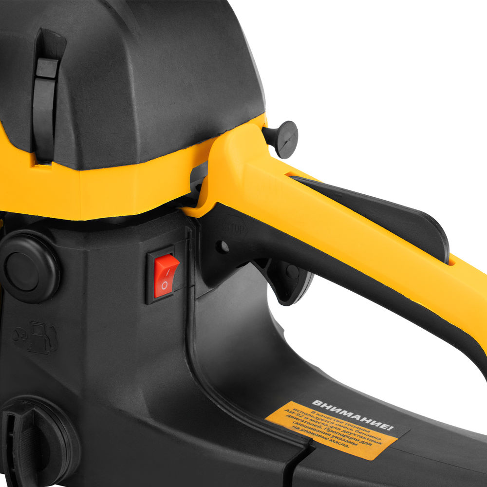 Пила цепная бензиновая DS-4516, шина 40 см, 45 см3, 2,5 л.с, шаг 0,325, паз 1,5 мм, 64 звена Denzel (95236)