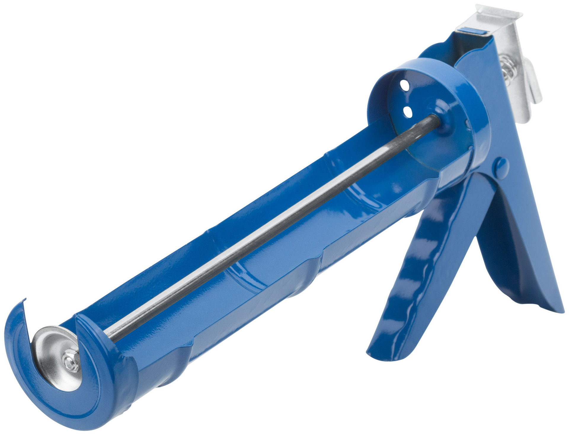 Пистолет для герметика 225 мм полукорпусной, гладкий шток (14209)