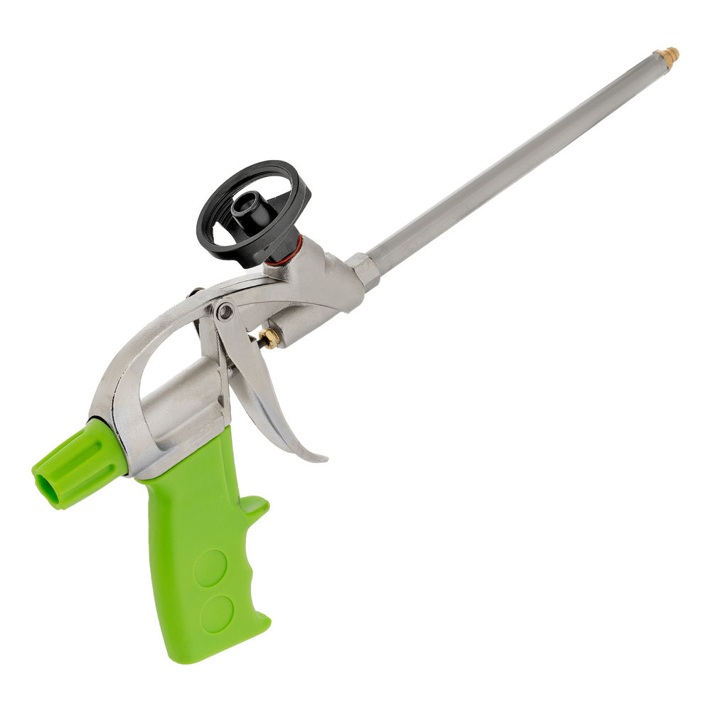 Пистолет для монтажной пены, усиленный алюминиевый корпус Сибртех (88671)