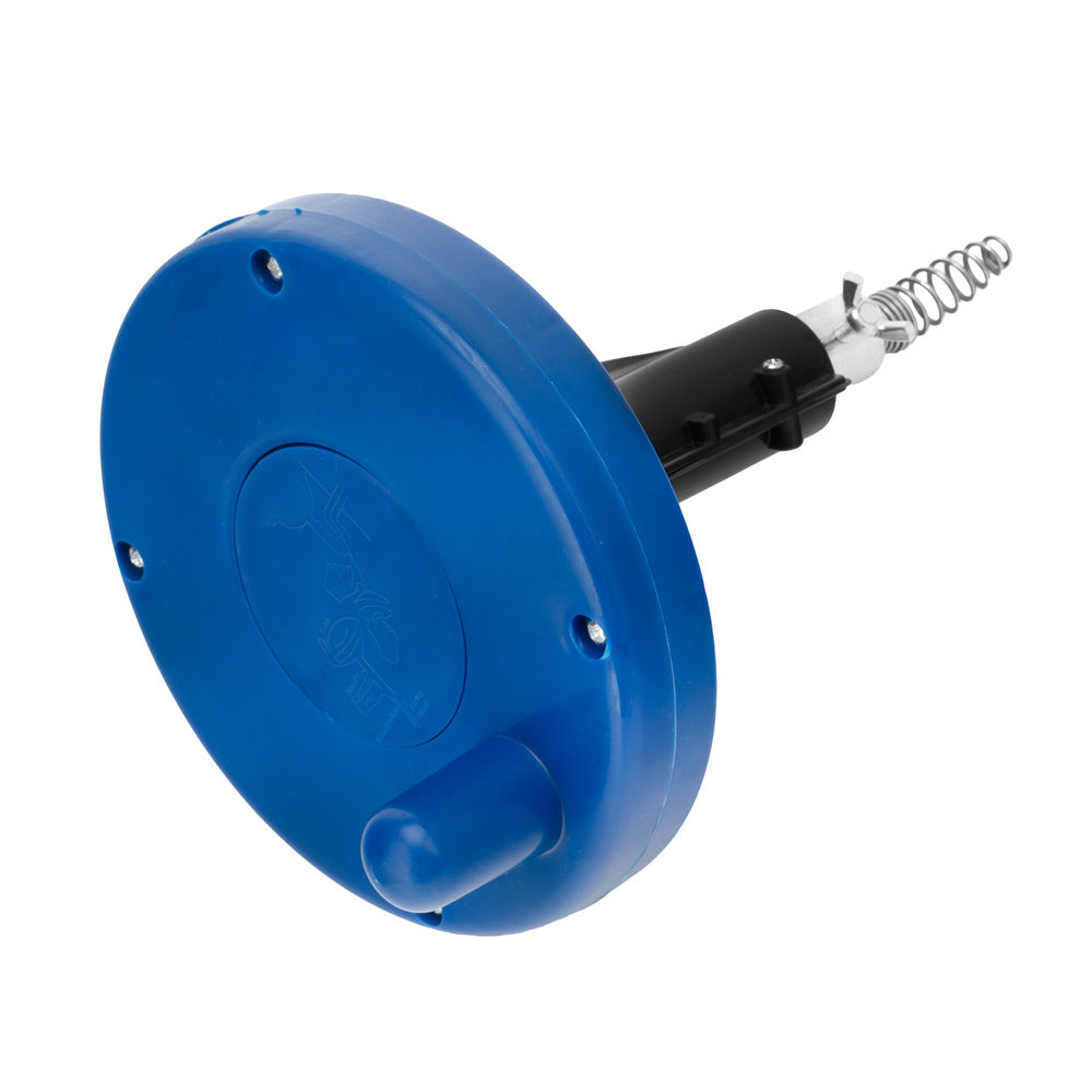 Трос для прочистки труб, L-3,3 м, D 6 мм, пластмассовый корпус Сибртех (92464)