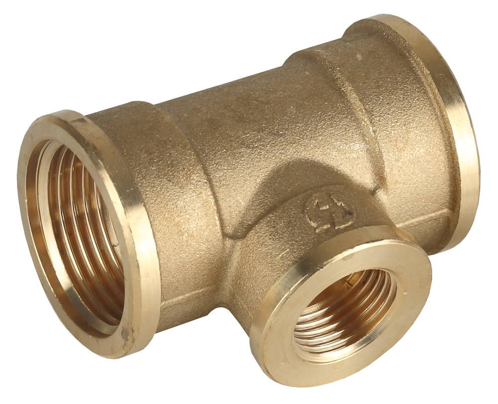 GENERAL FITTINGS внутренняя резьба 1? - 1/2? - 1, латунь, переходной тройник (51061-1-1/2-1)