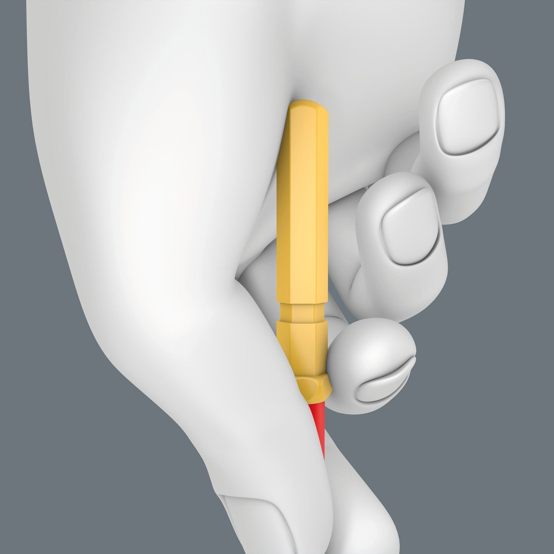 Набор насадок с отвёрткой-битодержателем + электромонтажные клещи KN-1396200, 17 пр. Kraftform Kompakt VDE 17 extra slim 1 Tool Finder WE-006612