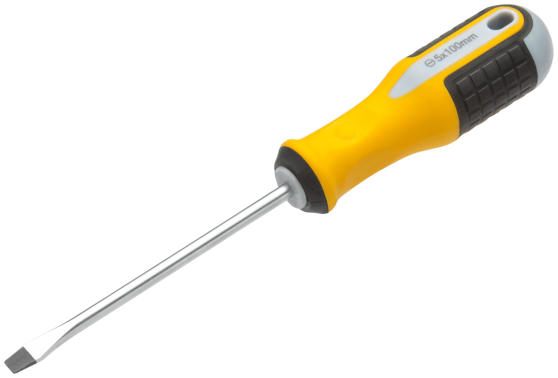 Отвертка Старт, CrV сталь, прорезиненная ручка 5х100 мм SL (55184)