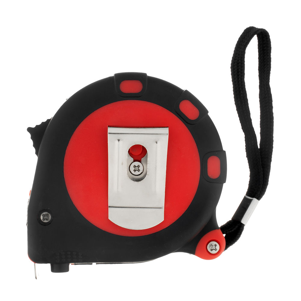 Рулетка Status 3 fixations,5 м х 25 мм,двухкомпонентный корпус,3 фиксации ленты Matrix