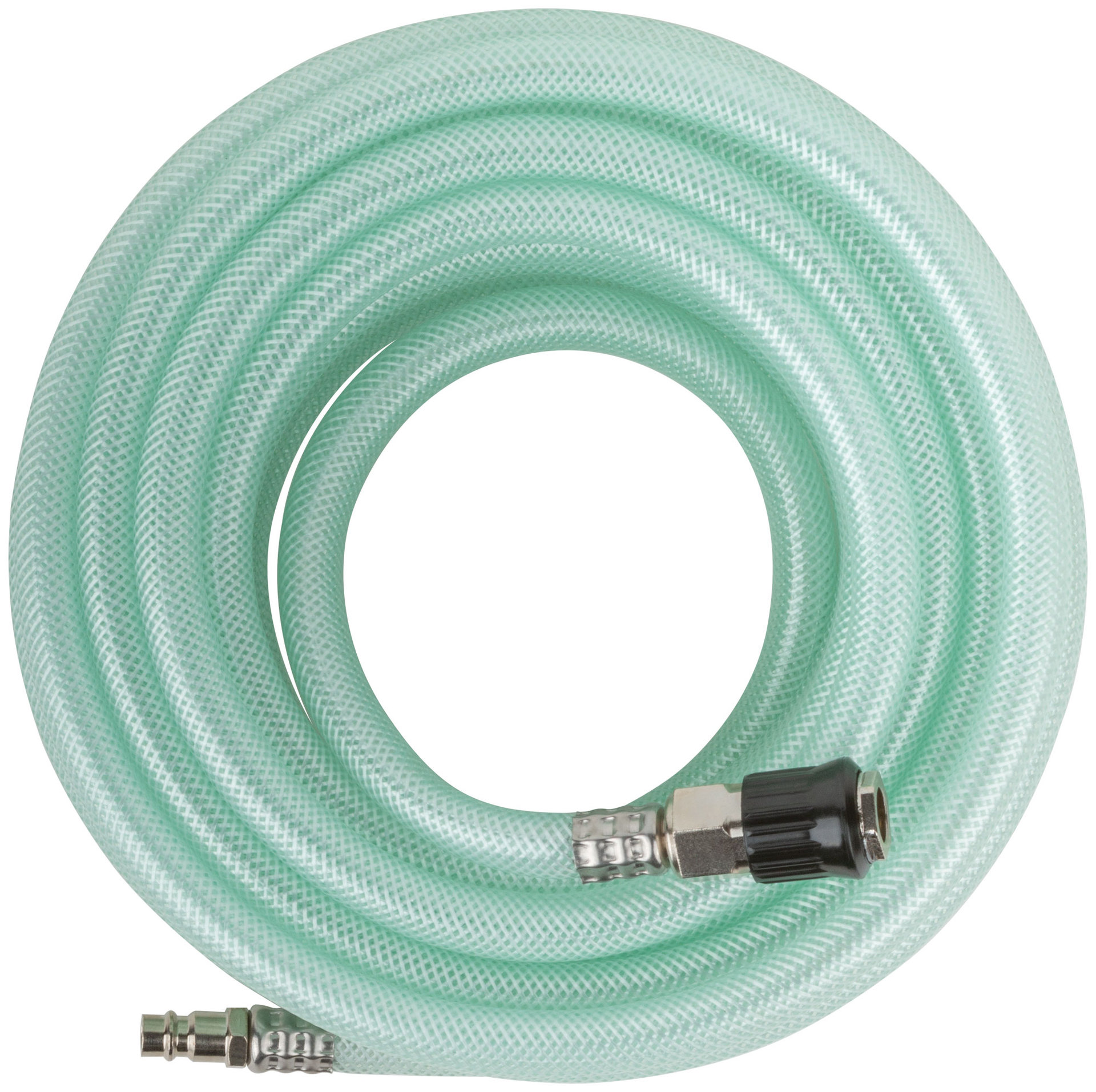 Шланг-удлинитель, армированный ПВХ с быстросъемными коннекторами, диаметр 10х15 мм, 10 м (81226)