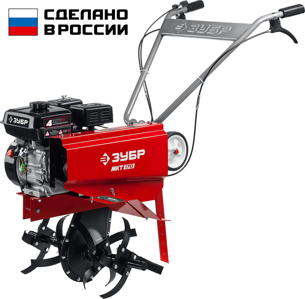 Культиватор бензиновый 6.5 л.с. ЗУБР МКТ-170